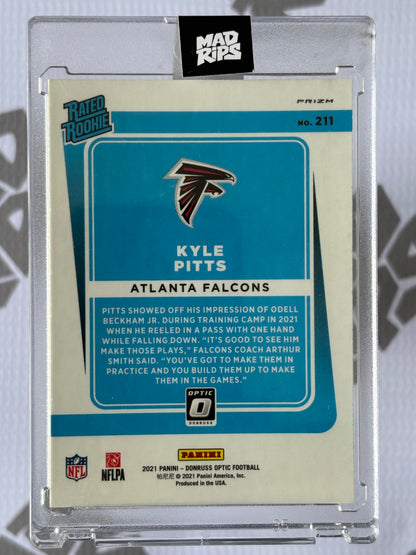 Kyle Pitts Rated Rookie Donruss Optic RC
