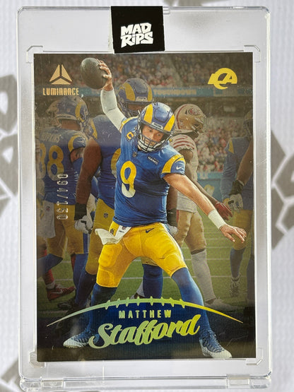 Matthew Stafford 2023 Panini Luminance #32 – Los Angeles Rams