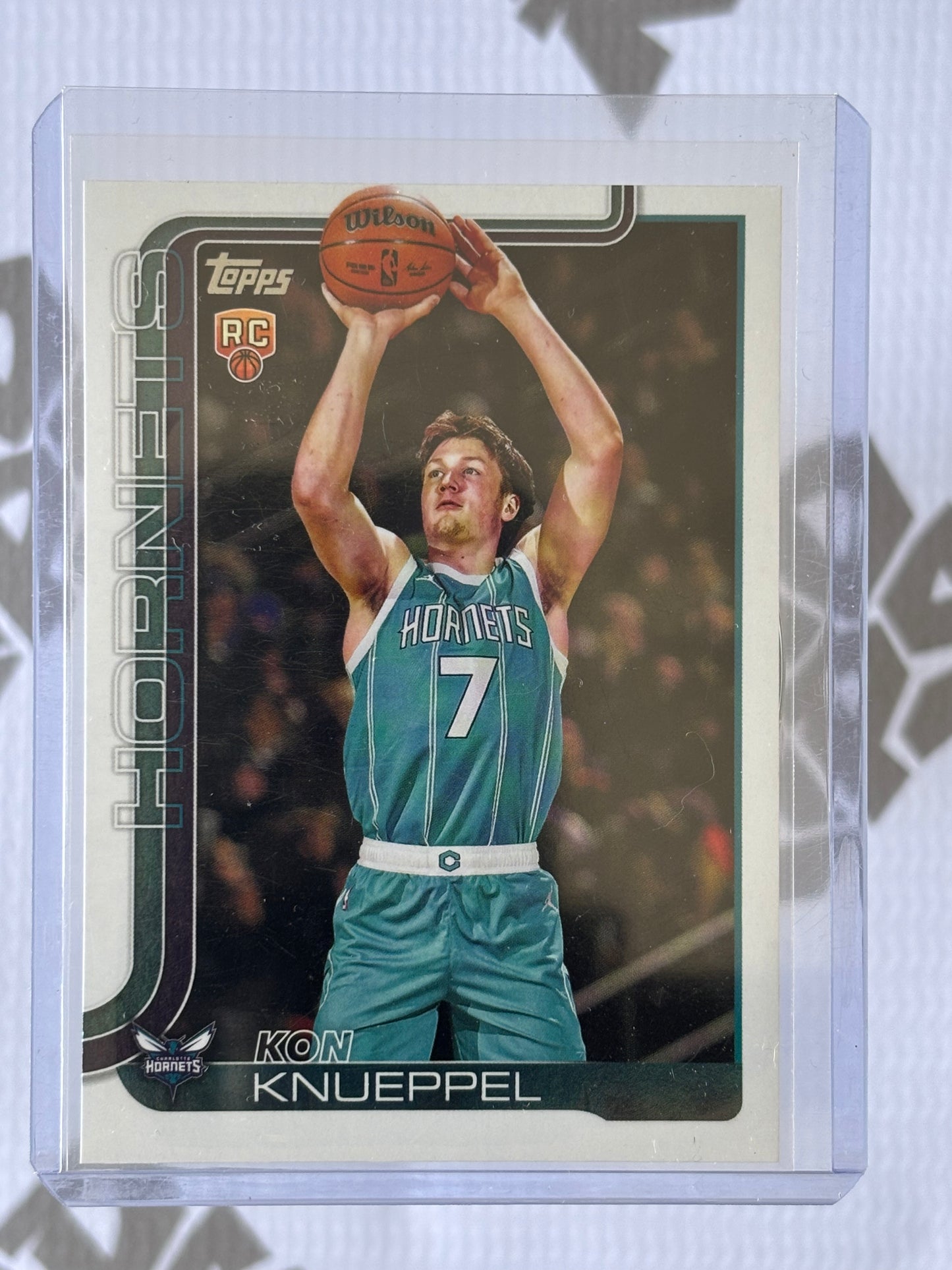 Kon Knueppel Rookie Card Topps RC – Charlotte Hornets
