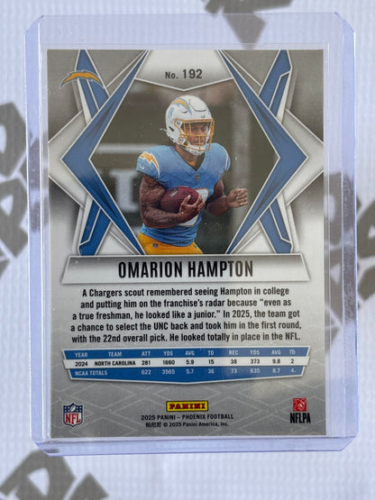 Omarion Hampton RC – 2025 Panini Phoenix Football
