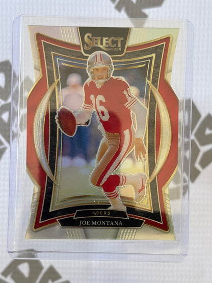 Joe Montana – 2024 Panini Select Football Concourse (#70) (San Francisco 49ers)