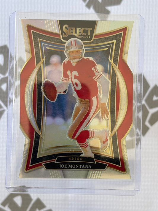 Joe Montana – 2024 Panini Select Football Concourse (#70) (San Francisco 49ers)