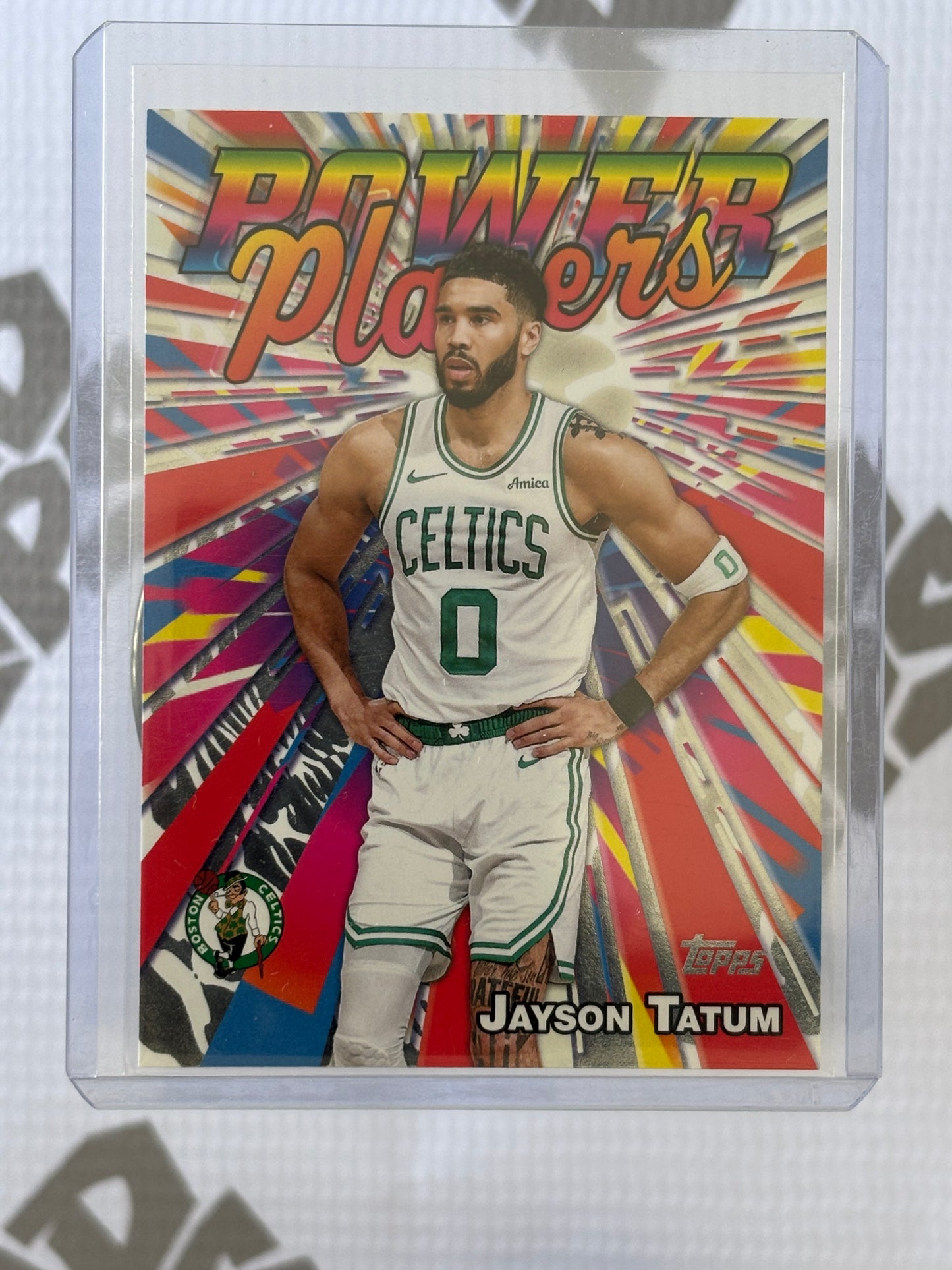 Jayson Tatum – 2025-26 Topps Basketball Power Players (#PP-5)
