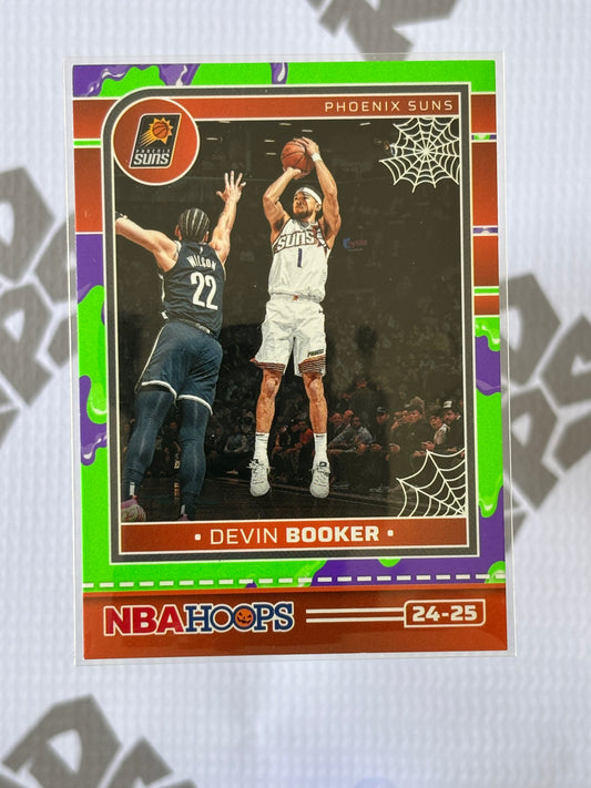 Devin Booker Slime Parallel – 2024-25 Panini Haunted Hoops (Phoenix Suns)