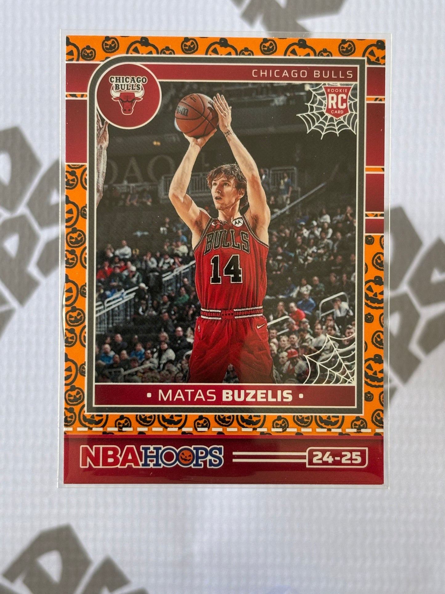 Matas Buzelis RC – 2024-25 Panini Haunted Hoops Base (Chicago Bulls)