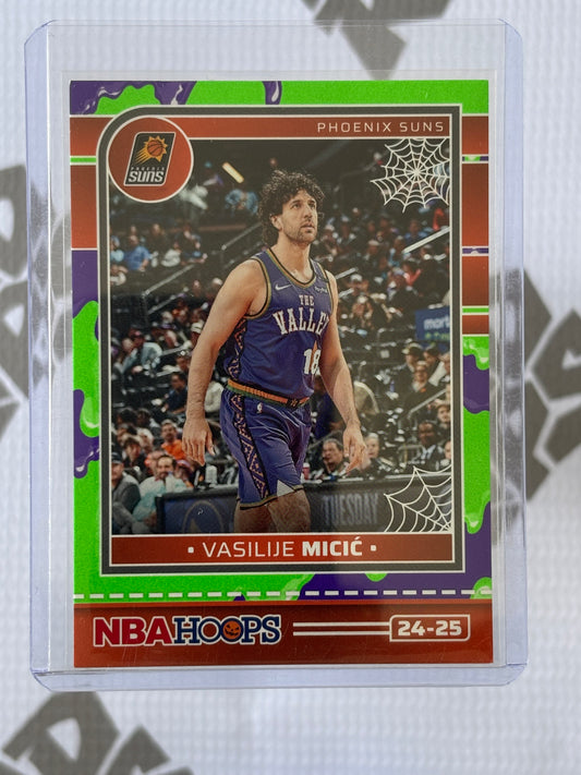 Vasilije Micić Slime Parallel – 2024-25 Panini Haunted Hoops (Phoenix Suns)
