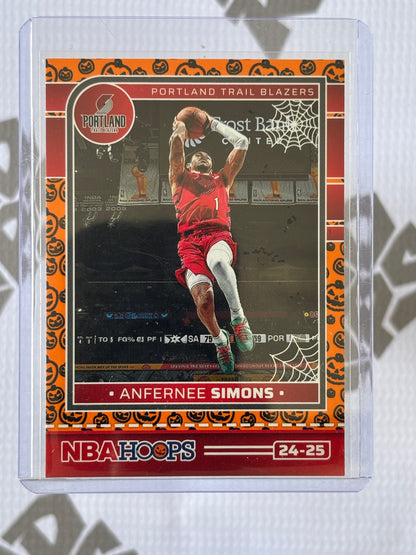 Anfernee Simons – 2024-25 Panini Haunted Hoops Base (Portland Trail Blazers)