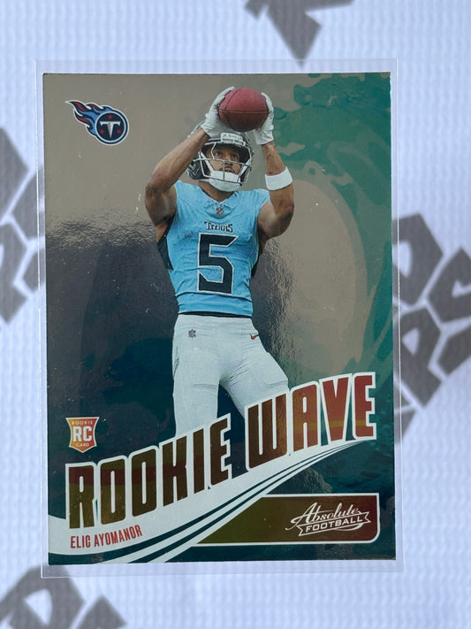 Elic Ayomanor Rookie Wave RC – 2025 Absolute Football