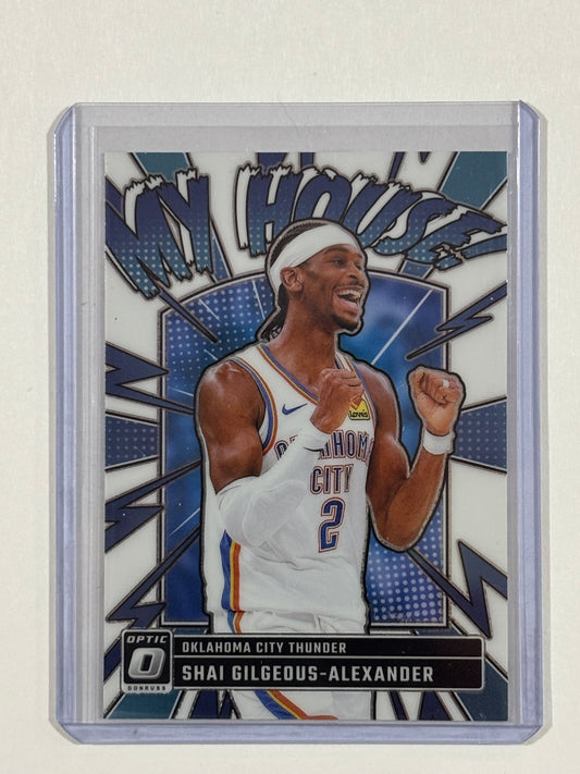 2024-25 Donruss Optic #6 Shai Gilgeous-Alexander My House