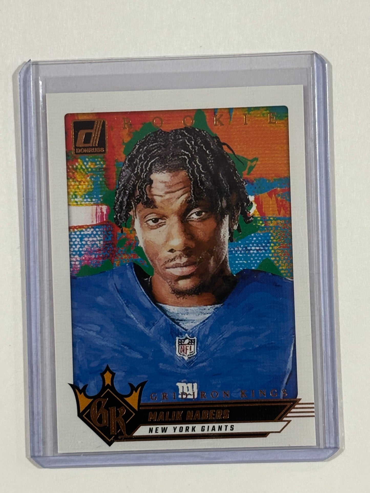 2024 Donruss #11 Malik Nabers Rookie Gridiron Kings