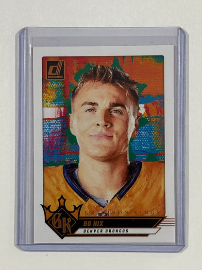 2024 Donruss #6 Bo Nix Rookie Gridiron Kings