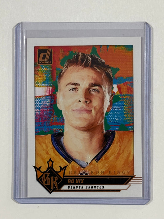 2024 Donruss #6 Bo Nix Rookie Gridiron Kings