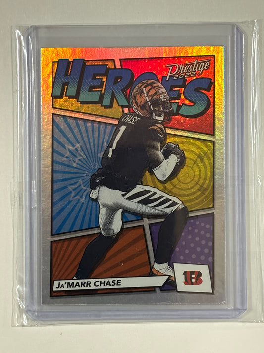 2022 Panini Prestige #H-14 Ja'Marr Chase Heroes