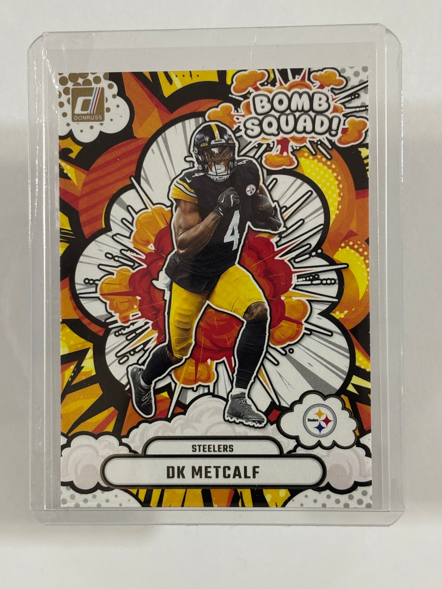 2025 Donruss #BS-DMT DK Metcalf Bomb Squad