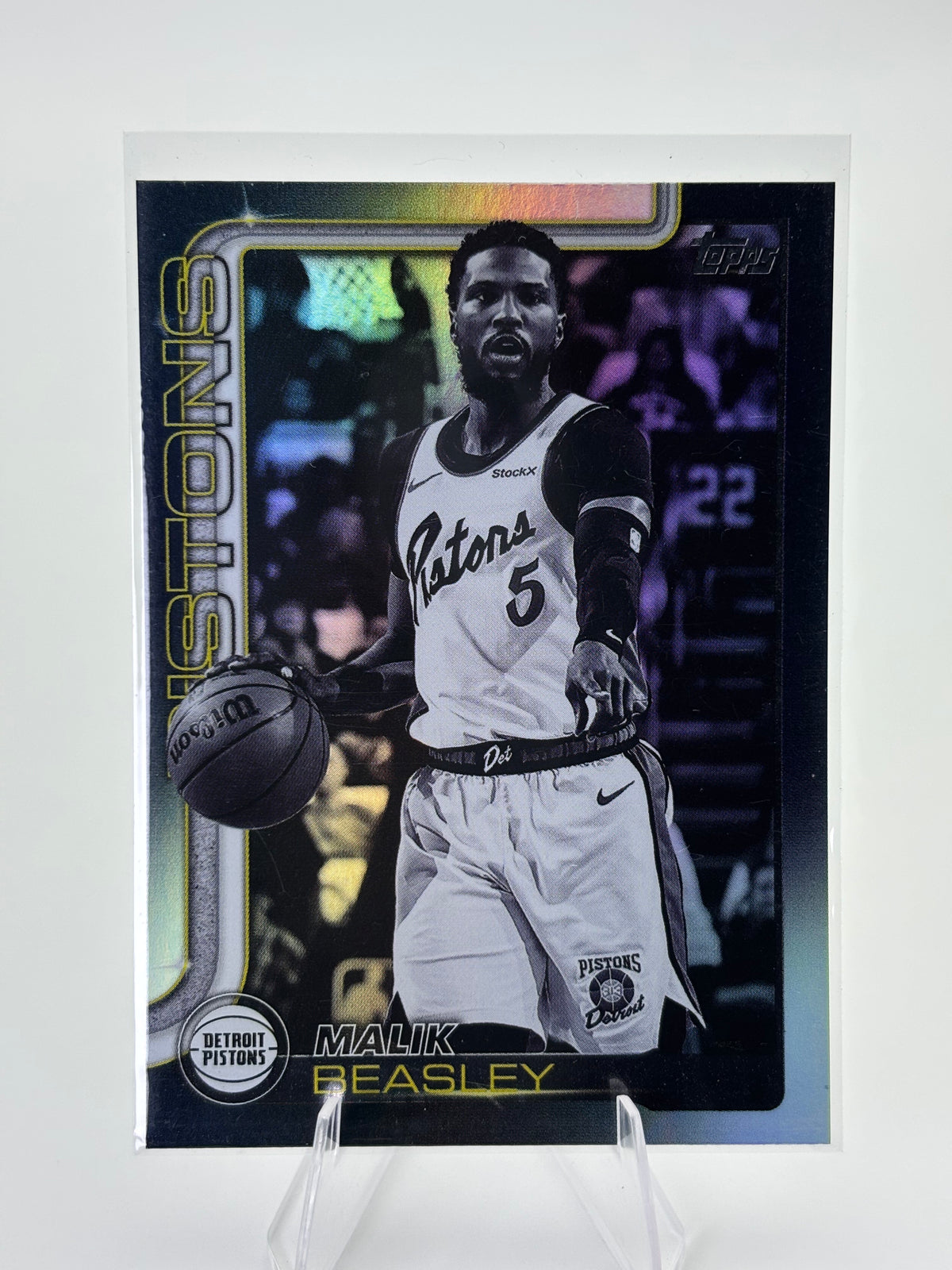 2025-26 Topps #43 Malik Beasley Blackout