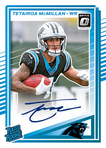 Break #3 – 2025 NFL Mixer Donruss Optic Hobby Box + 2 Prizm Blaster Box | 32 Spots