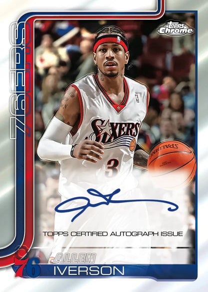 2025-26 Topps Chrome NBA Mega Box